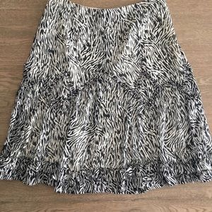 Dana Buchanan Animal Print Skirt Size 10